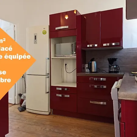 T2 Saint Cyprien 40m2 Independant, Quartier Sympa, 1er Etage Sur 2, Terrasse Apartment *